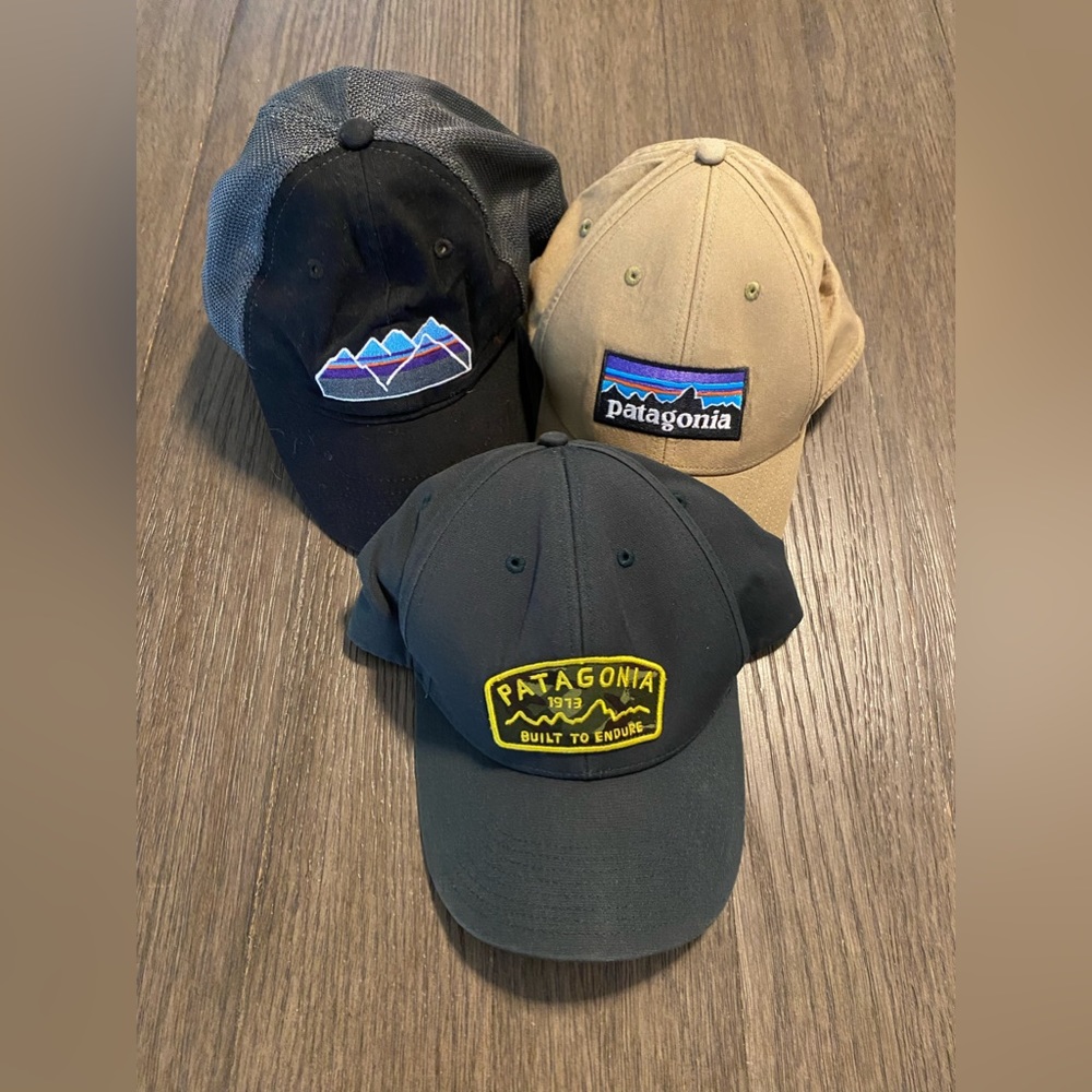 Patagonia Hats!  Bundle of 3!
